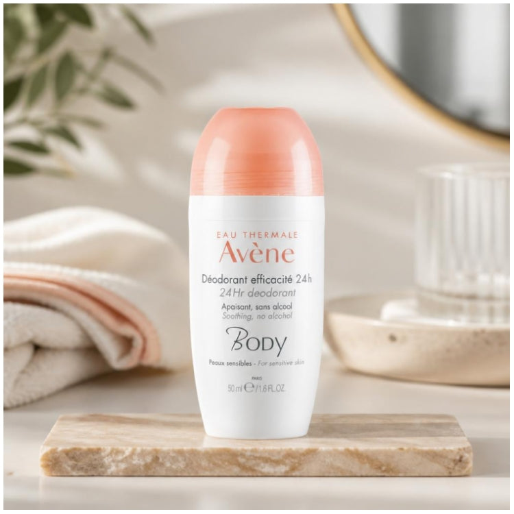 Avène Body مزيل عرق رول-أون منظّم 50ml