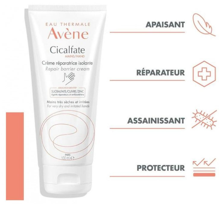 Avène Cicalfate Hand Repairing Barrier Cream 100ml (3.38floz)