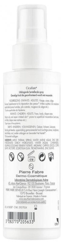 Avène Cicalfate+ بخاخ مجفف ومُرمم 100ml