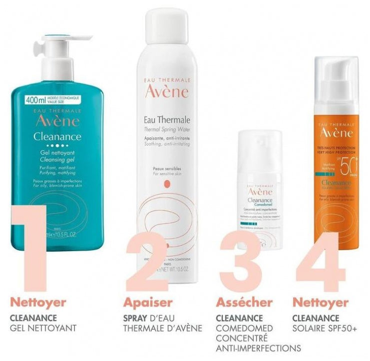 Avène Cleanance Purifying Matifying Cleansing Gel Oily blemish-prone skin 200ml (6.76fl oz)