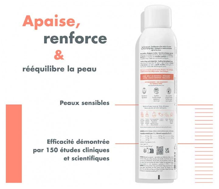 Avène Thermal Water Beruhigendes und reizlinderndes Spray für empfindliche Haut 300ml