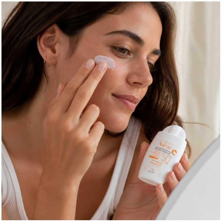 Avène Mineral Fluid SPF50+ 40ml (1.35 fl oz) Sun Protection for Sensitive Skin