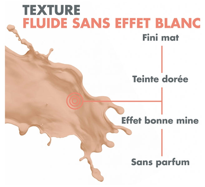 Avène Sun Very High Protection Tinted Mineral Fluid SPF50+ - 40ml (1.35fl oz)
