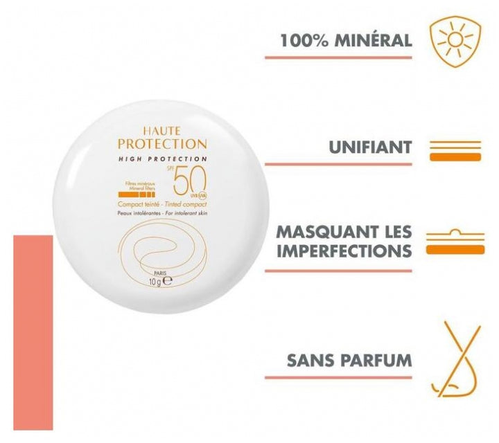 Avène High Protection Tinted Compact SPF50 Sunscreen