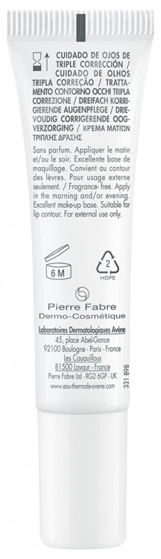 Avène Hyaluron Activ B3 Crema Contorno Occhi a Tripla Correzione 15ml