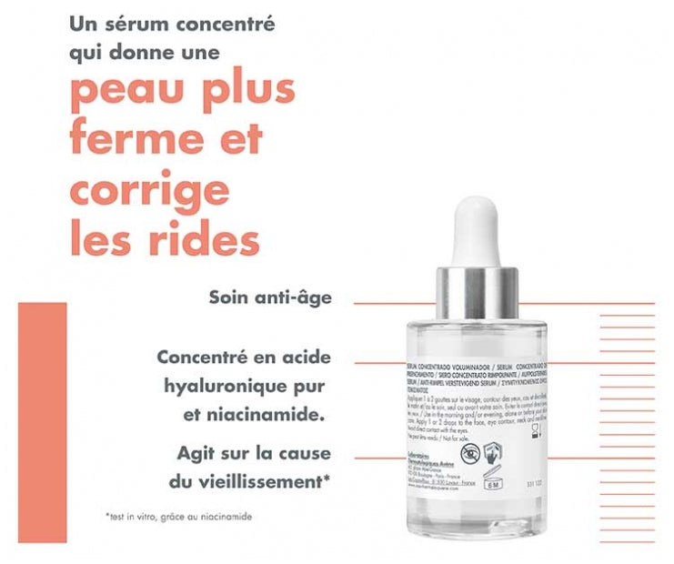 Avène Hyaluron Activ B3 Concentrated Plumping Serum 30ml (1.0floz)