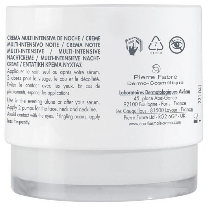 Avène Hyaluron Activ B3 Multi-intensive night cream 40ml (1.35fl oz)