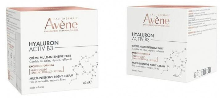 Avène Hyaluron Activ B3 Multi-intensive night cream 40ml (1.35fl oz)