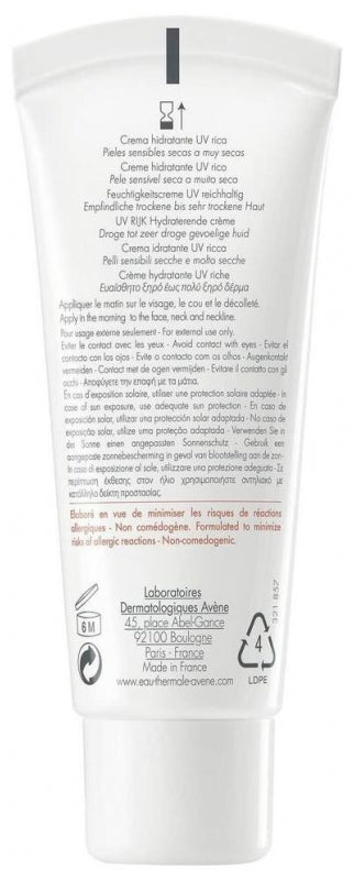 Avène Hydrance UV Rich Hydrating Cream SPF30 40ml (1.35floz)