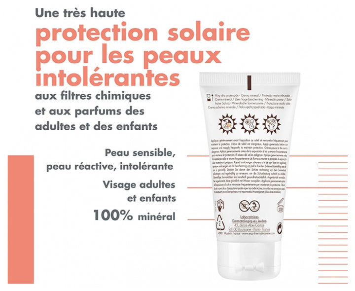 Avène Mineral Crema facial SPF 50+ 50ml