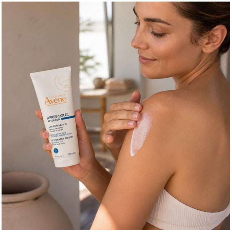 Avène After-Sun لوشن مرمم بماء الينابيع الحرارية من Avène