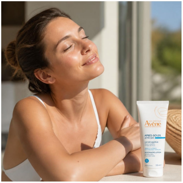 Avène After-Sun لوشن مرمم بماء الينابيع الحرارية من Avène