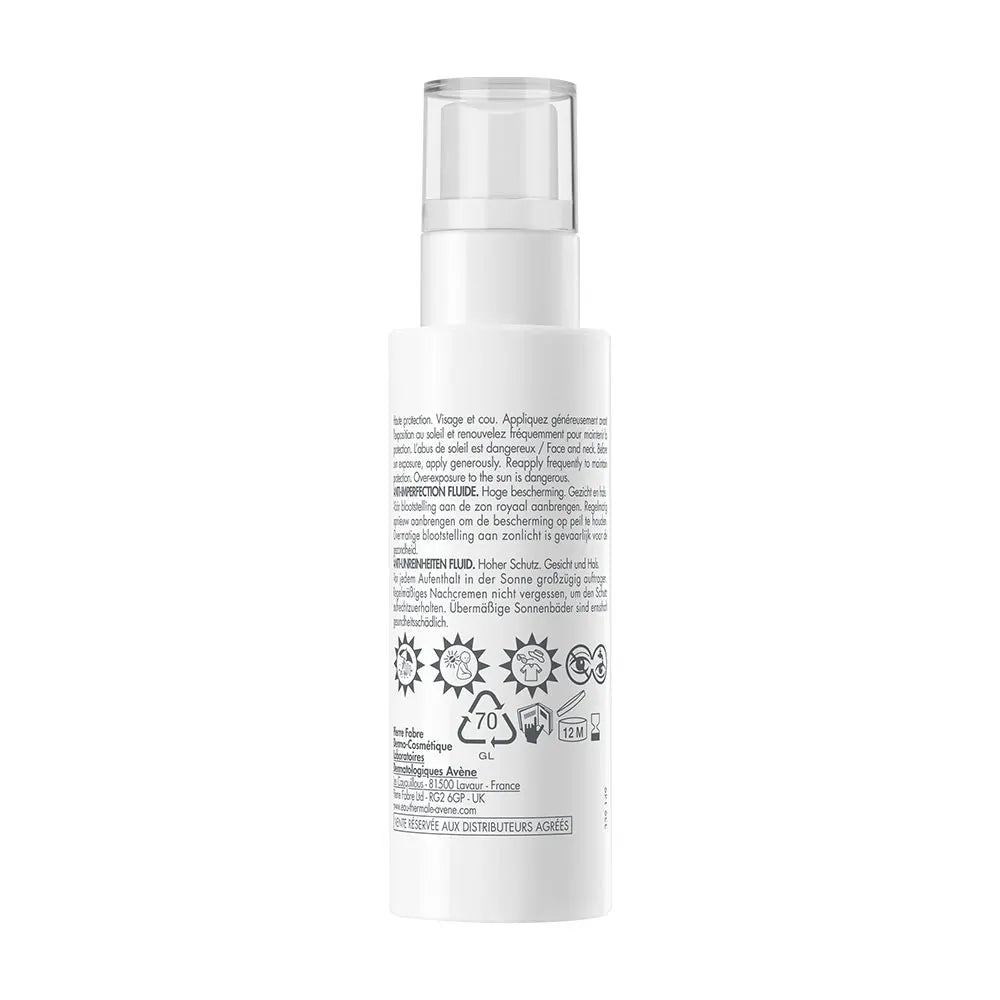 Avène Sun High Protection Anti - Imperfection Fluid SPF50 40ml (1.35floz) - FrenchBeautyHub
