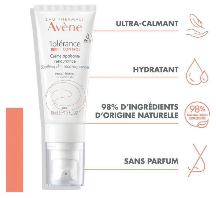 Avène Tolérance Control Soothing Repairing Cream 40ml (1.35floz)