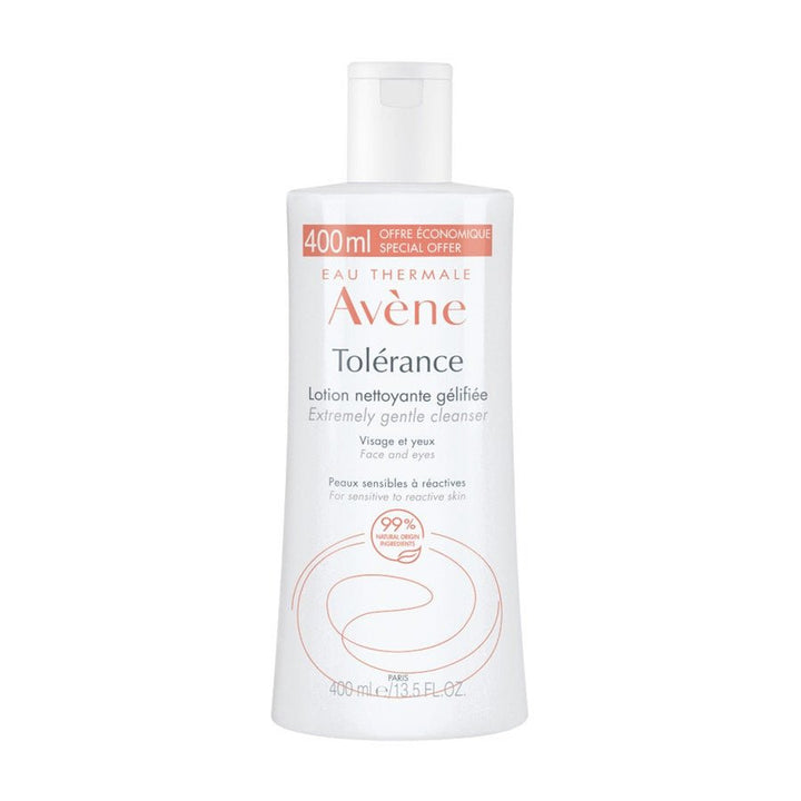 Avène Tolérance Gelled Cleansing Lotion for Sensitive Skin 400ml (13.52fl oz) - FrenchBeautyHub