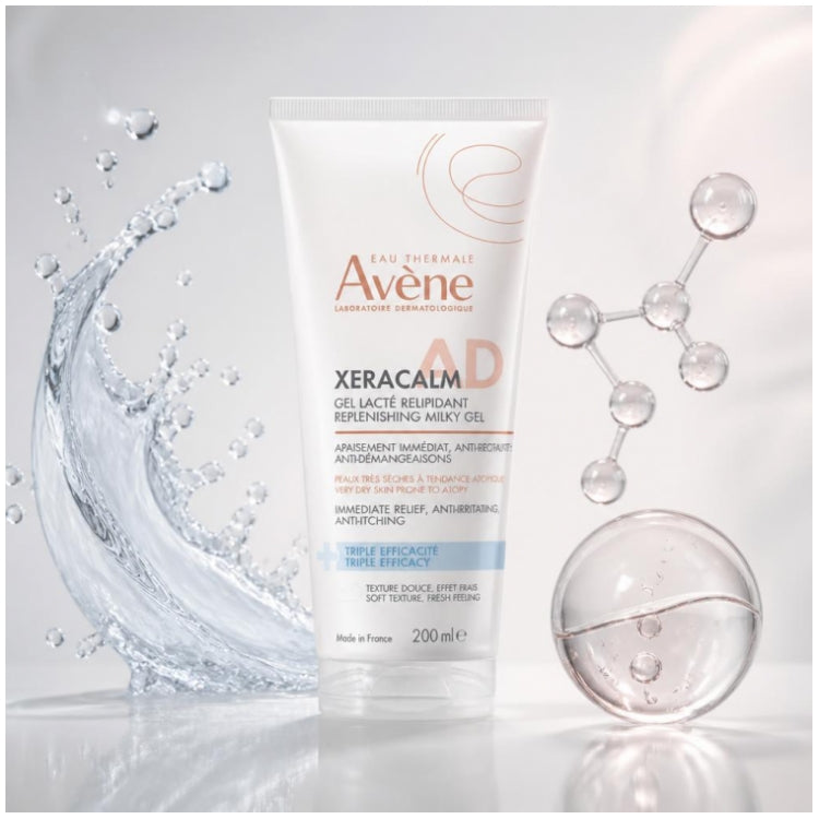 Avène Xeracalm A.D Repilidating Gel Lacté 200ml (6.76 fl oz)