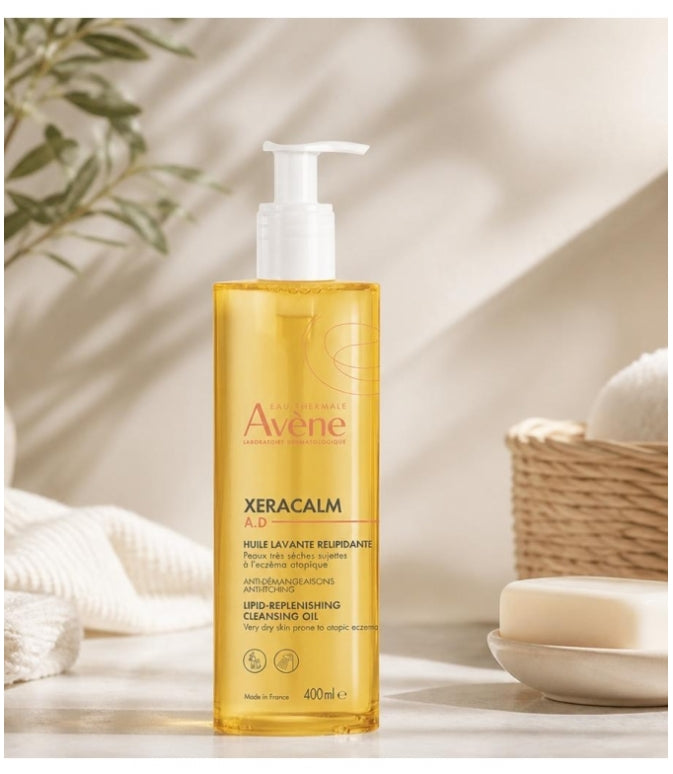 Avène Xeracalm A.D Aceite limpiador relipidizante para piel muy seca 400ml