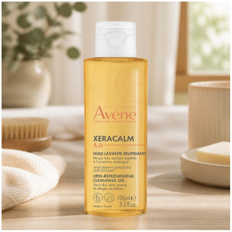 Avène Xeracalm A.D Huile lavante relipidante Peaux très sèches 100ml