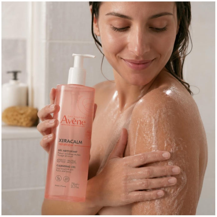Avène Xeracalm Nutrition Cleansing Gel 750ml (25.36fl oz)