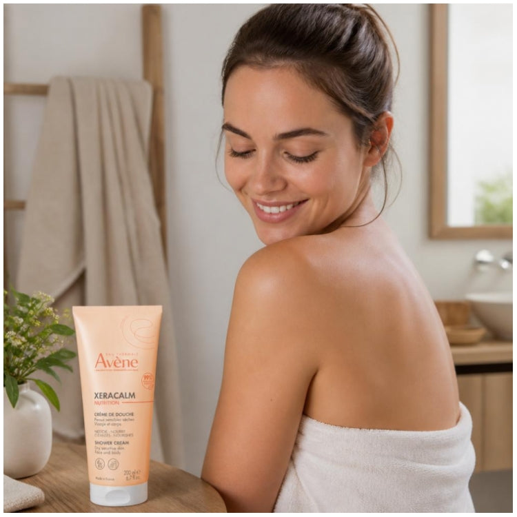 Avène XeraCalm AD Lipid-Replenishing Cleansing Oil for Very Dry Sensitive Skin 200ml (6.76fl oz)