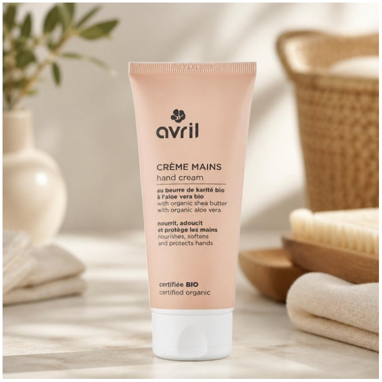 Avril Organic Shea Butter and Aloe Vera Hand Cream 100ml (3.38fl oz)