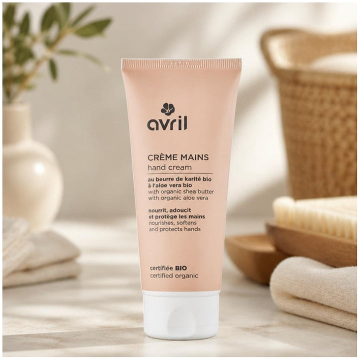 Avril Organic Shea Butter and Aloe Vera Hand Cream 100ml (3.38fl oz)