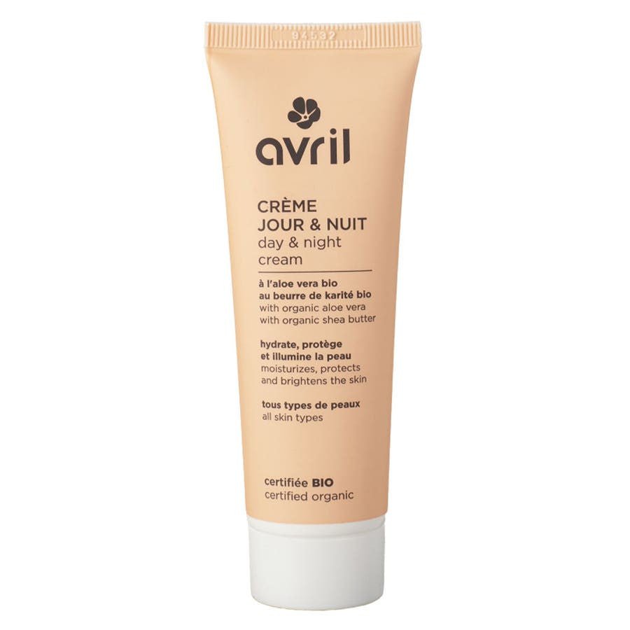 Avril Day and night cream aloe vera juice and organic shea butter 50ml (1.69fl oz) - FrenchBeautyHub