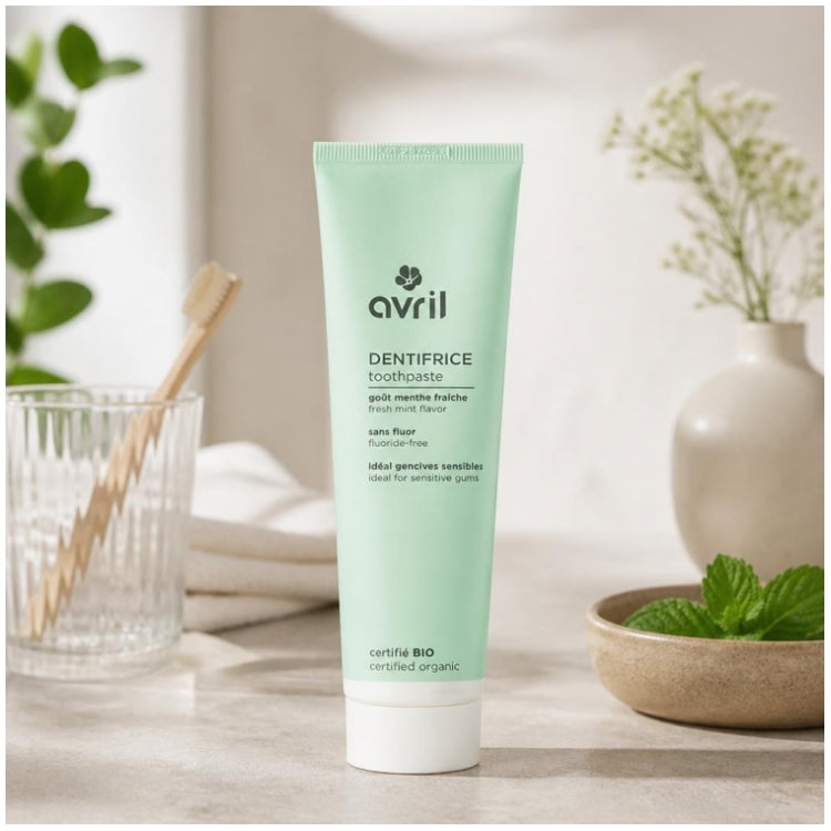 Avril Organic Fresh Mint Toothpaste 100ml (3.38fl oz)