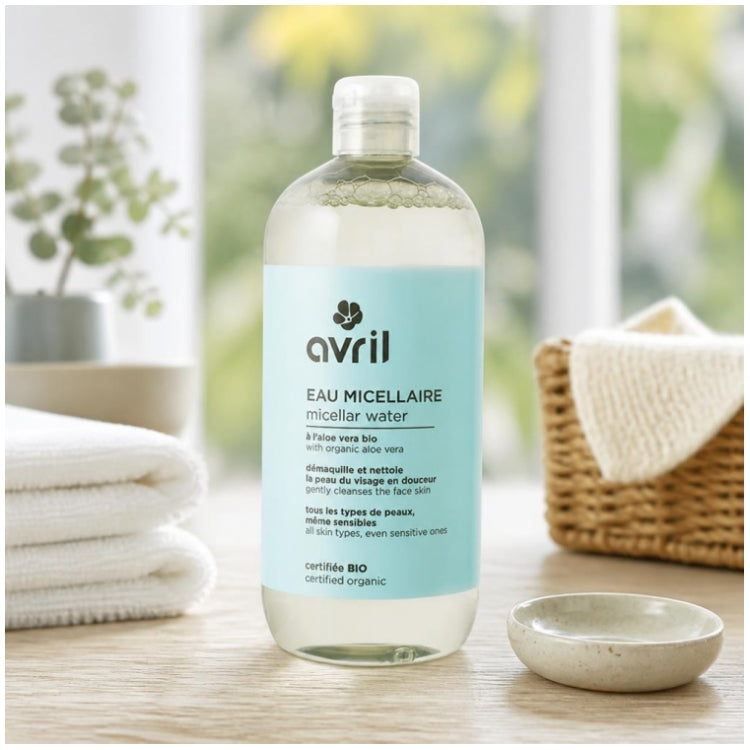 Avril Micellar water with organic aloe vera juice 500ml (16.90fl oz)