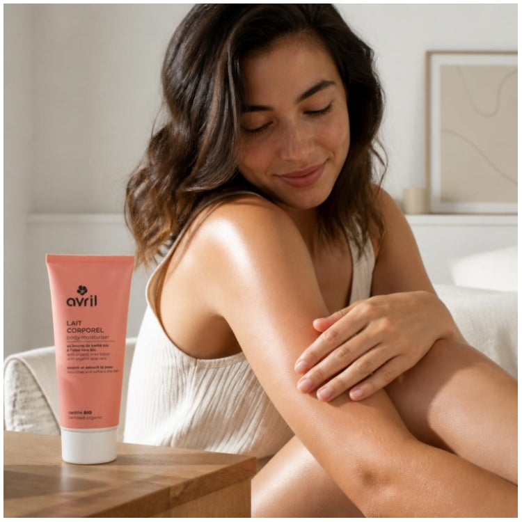Avril Lait corps au beurre de karité et à l’aloe vera bio 200ml