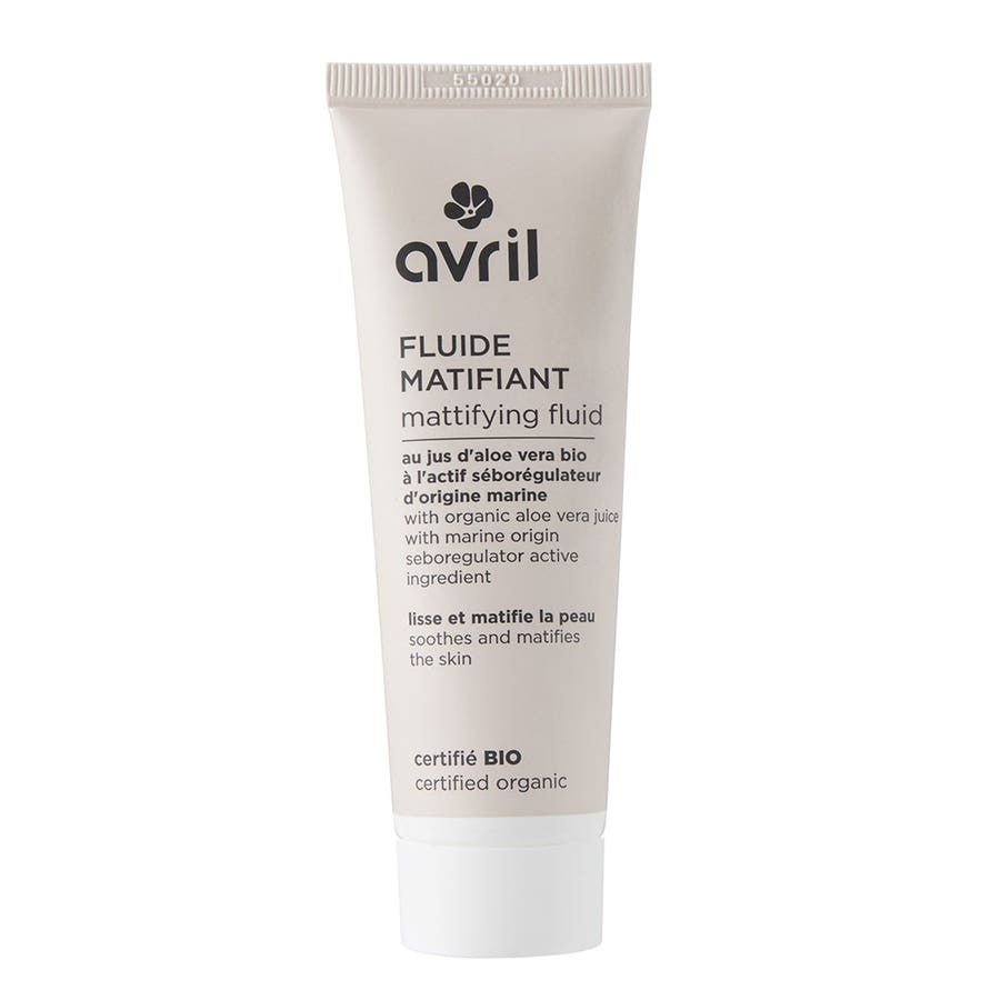 Avril Matifying fluid with organic aloe vera juice 50ml (1.69fl oz) - FrenchBeautyHub
