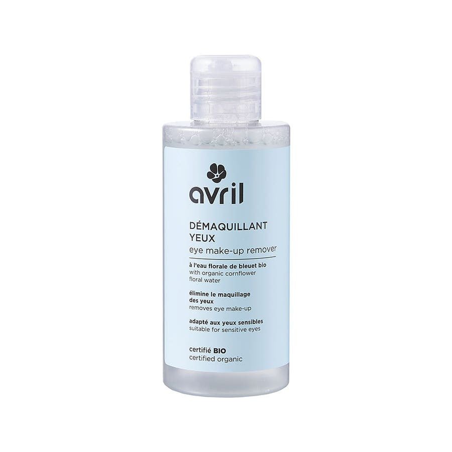 Avril Organic Cornflower Floral Water Eye Make - up Remover 150ml (5.07fl oz) - FrenchBeautyHub