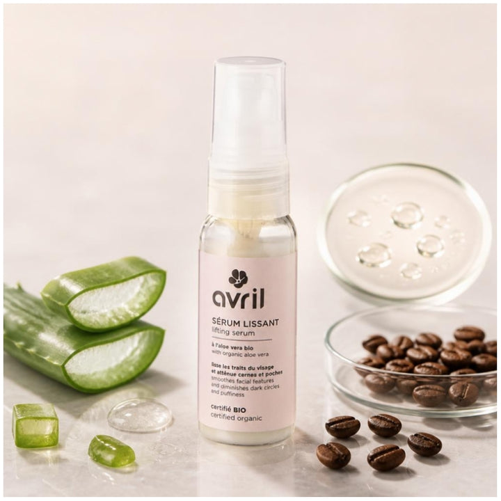 Avril Organic smoothing aloe vera serum 30ml (1.01fl oz)