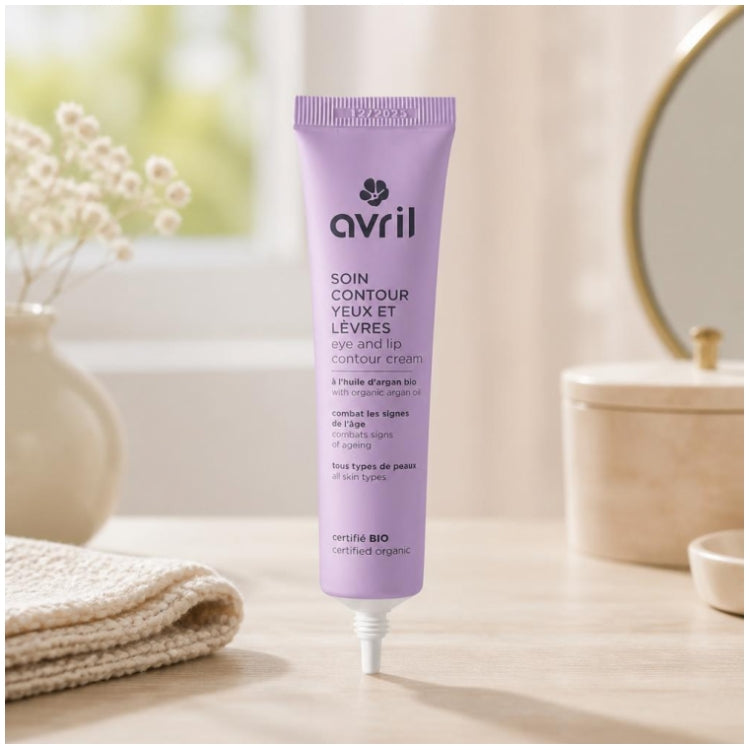 Avril كريم محيط العين بزيت الأركان العضوي 40ml