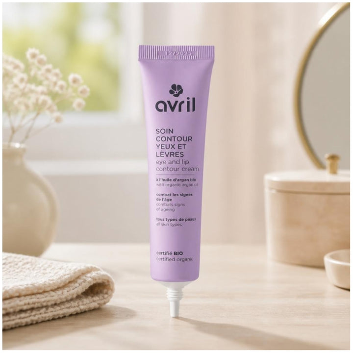 Avril كريم محيط العين بزيت الأركان العضوي 40ml