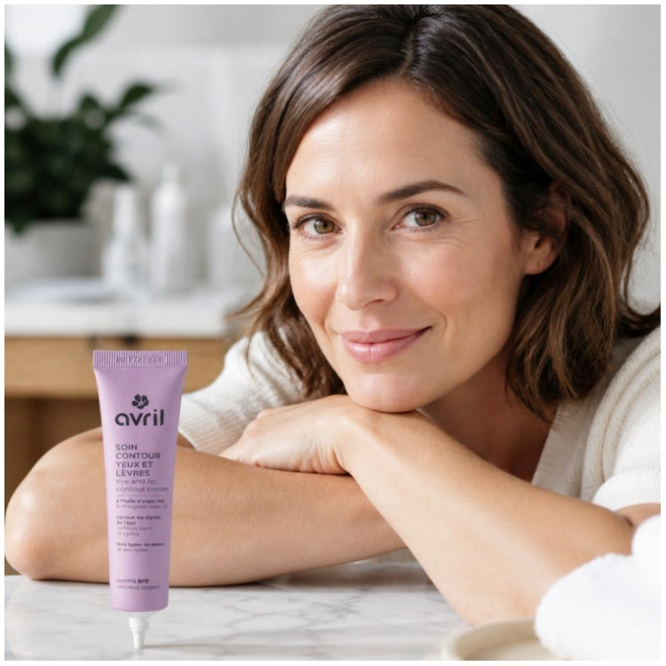 Avril كريم محيط العين بزيت الأركان العضوي 40ml