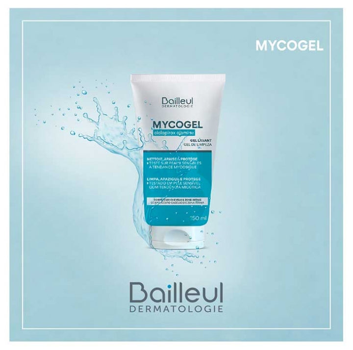 Biorga Mycogel Foaming Cleansing Gel Sensitive Skin 150ml (5.07fl oz)