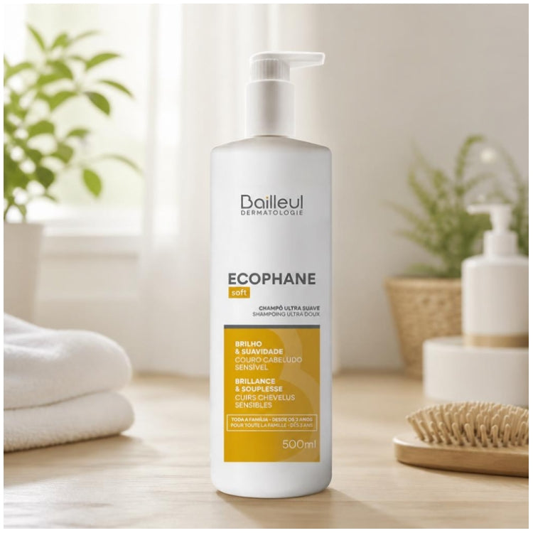 Bailleul Ecophane Ecophane Gentle Shampoo 500ml (16.91fl oz) Biorga|Gentle Shampoo Soft 500ml (16.91fl oz)