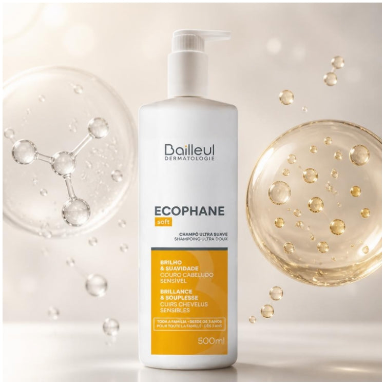 Bailleul Ecophane Ecophane Gentle Shampoo 500ml (16.91fl oz) Biorga|Gentle Shampoo Soft 500ml (16.91fl oz)