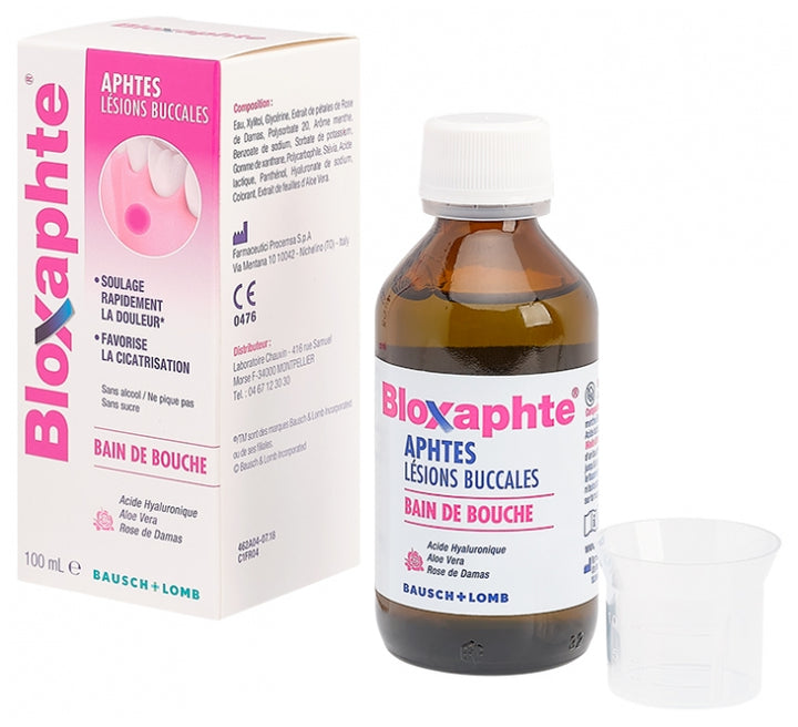 Bausch&Lomb Bloxaphte Alcohol Free Mouth Wash 100ml (3.38fl oz)