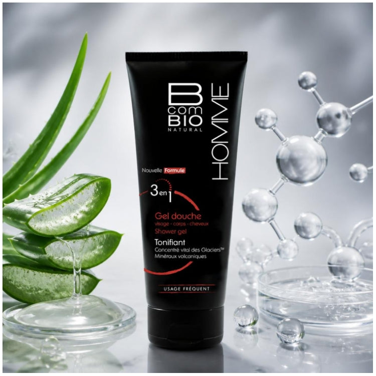Bcombio Man 2 In 1 Shower Gel Hair And Body Tonic 200ml (6.76fl oz)