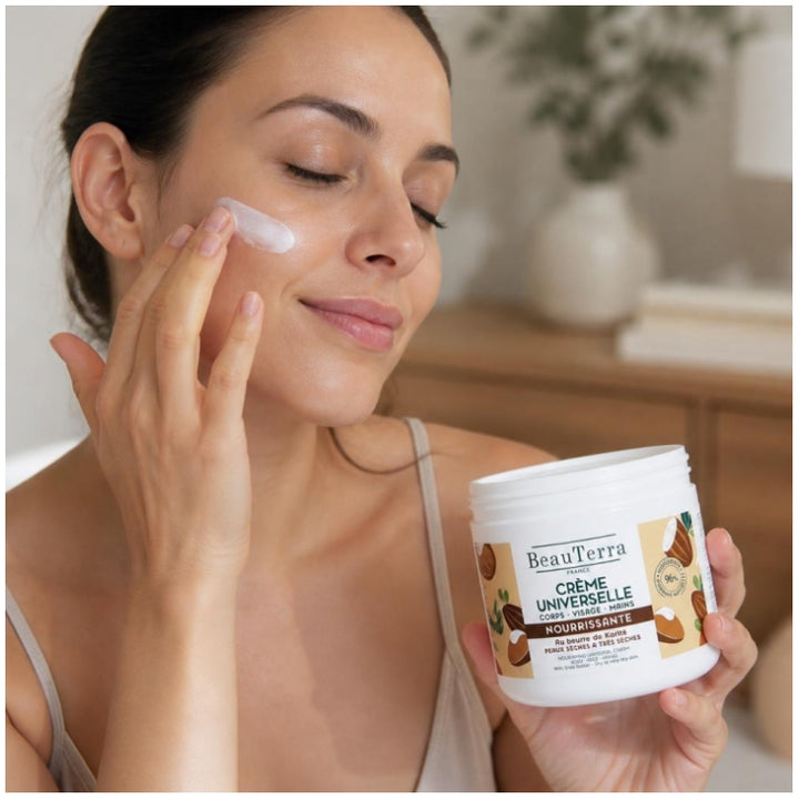 Beauterra Voedende universele crème met karitéboter 400ml