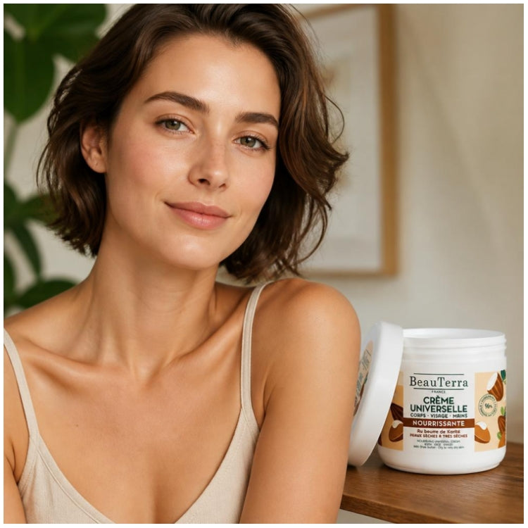 Beauterra Voedende universele crème met karitéboter 400ml