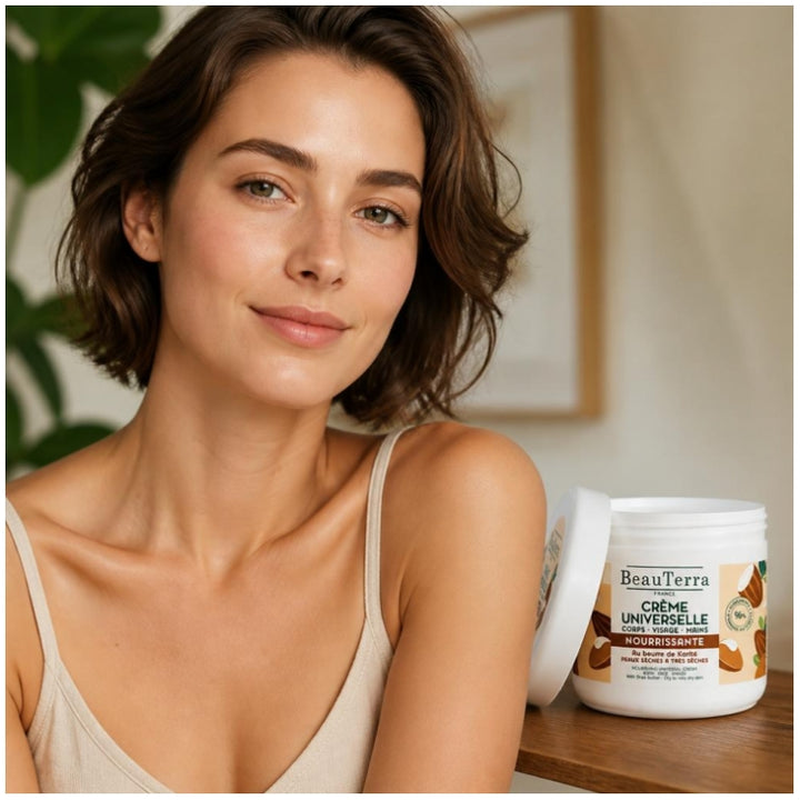 Beauterra Voedende universele crème met karitéboter 400ml