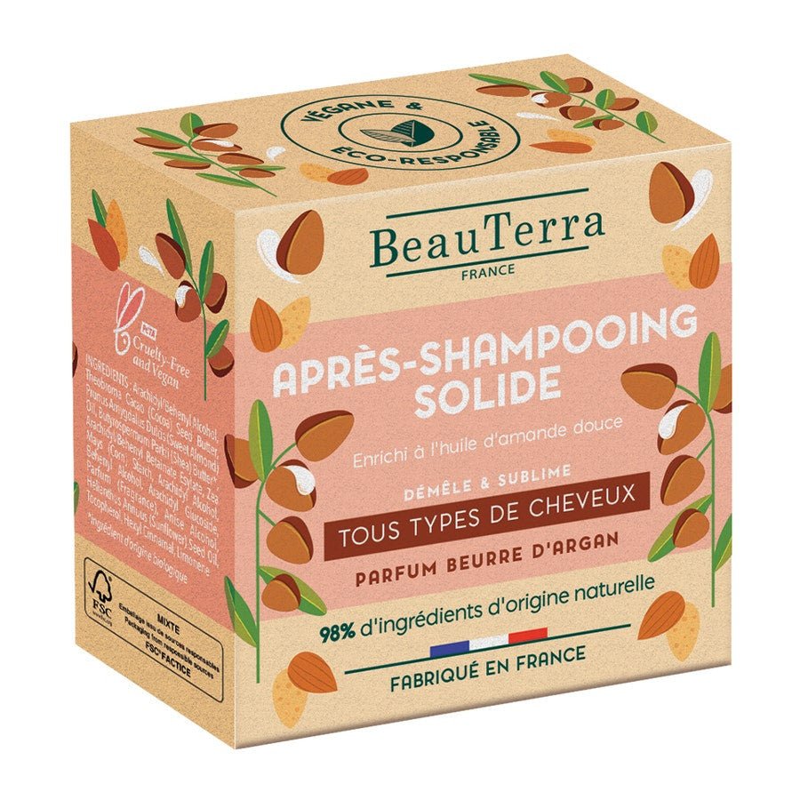 Beauterra Solide Conditioner All hair types 50g (1.76 oz) - FrenchBeautyHub