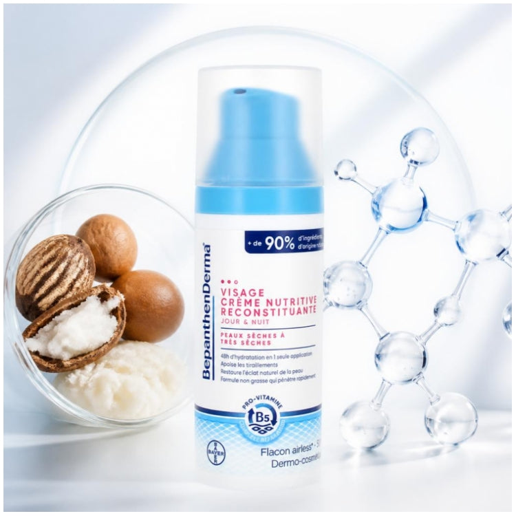 Bepanthen Derma Crema Facial Nutritiva Reparadora 50ml