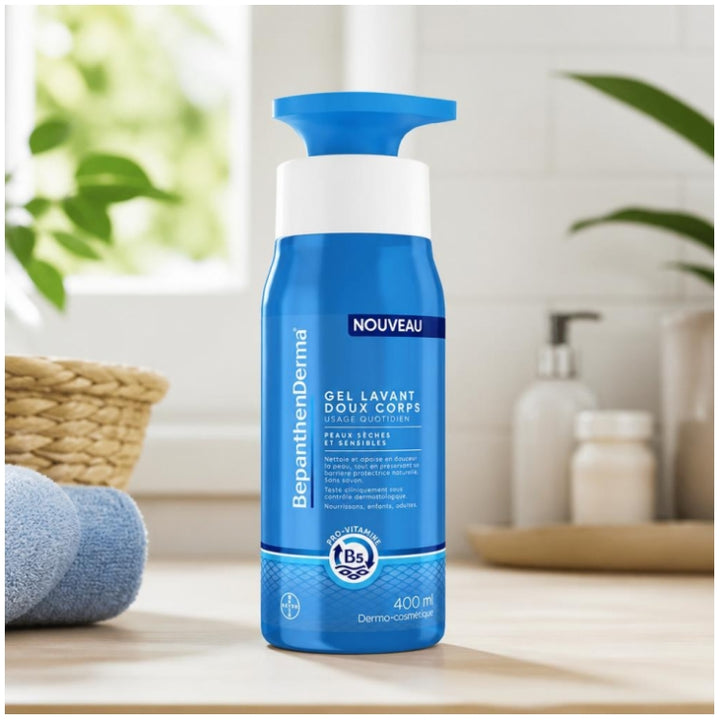 Bepanthen Derma Gentle Body Wash Pump Bottle 400ml (13.52fl oz)
