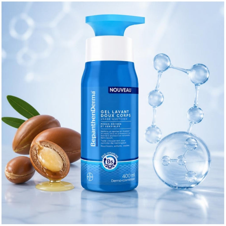 Bepanthen Derma Gentle Body Wash Pump Bottle 400ml (13.52fl oz)
