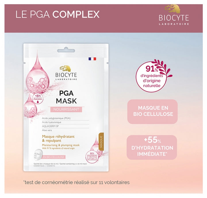 Biocyte Cosmetic PGA Masque nourrissant 1 unit 10ml