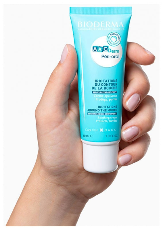 Bioderma ABCDerm Péri-Oral كريم مهدئ لتهيجات محيط الفم 40ml